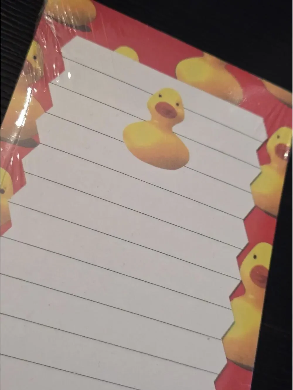 Rubber Ducky Magnetic To Do Pad Matching Magnet 80 Sheets Red Sealed New